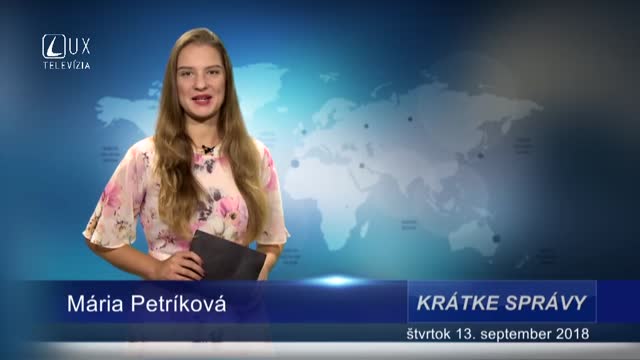 KRÁTKE SPRÁVY (13.9.2018)