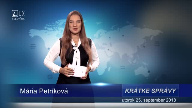 KRÁTKE SPRÁVY (25.9.2018)