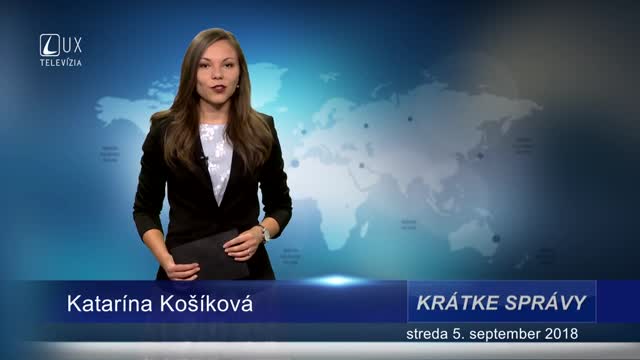 KRÁTKE SPRÁVY (5.9.2018)