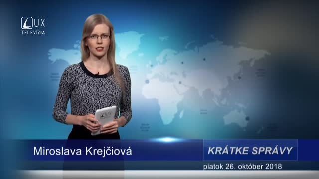 KRÁTKE SPRÁVY (26.10.2018)