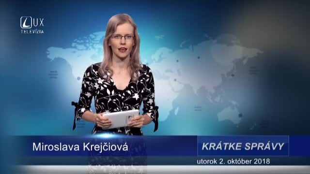 KRÁTKE SPRÁVY (2.10.2018)