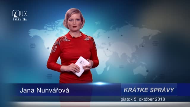 KRÁTKE SPRÁVY (5.10.2018)