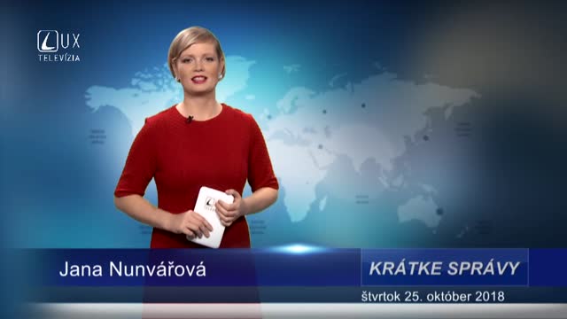 KRÁTKE SPRÁVY (25.10.2018)