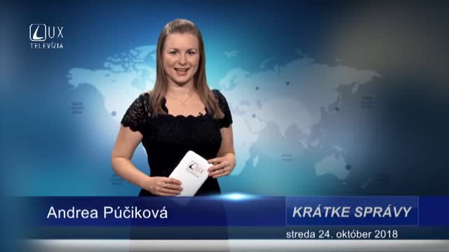 KRÁTKE SPRÁVY (24.10.2018)