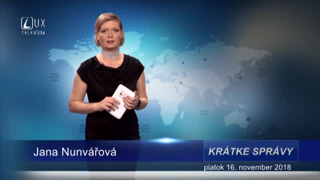 KRÁTKE SPRÁVY (16.11.2018)