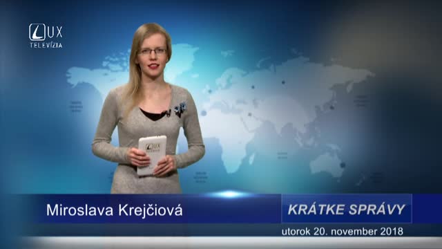 KRÁTKE SPRÁVY (20.11.2018)