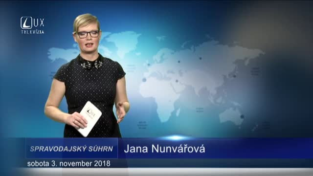 SPRAVODAJSKÝ SÚHRN (3.11.2018)