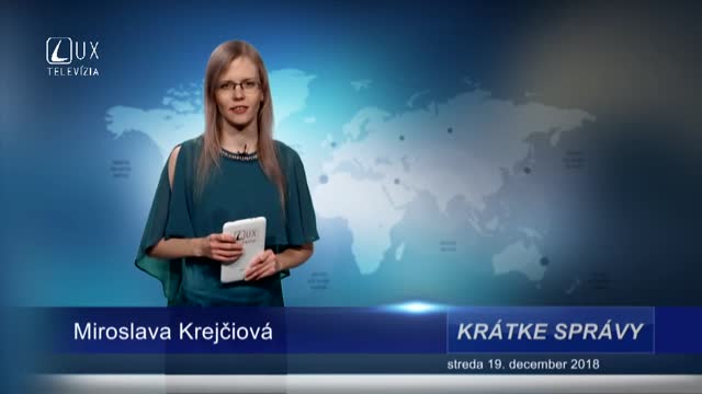 KRÁTKE SPRÁVY (19.12.2018)