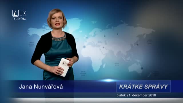 KRÁTKE SPRÁVY (21.12.2018)