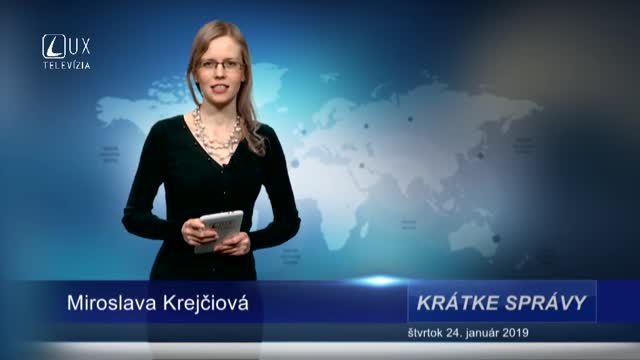 KRÁTKE SPRÁVY (24.1.2019)