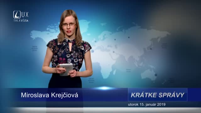 KRÁTKE SPRÁVY (15.1.2019)
