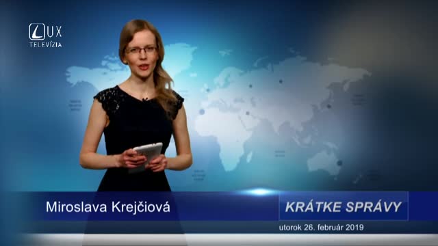 KRÁTKE SPRÁVY (26.2.2019)