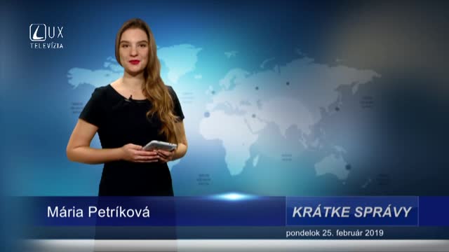 KRÁTKE SPRÁVY (25.2.2019)