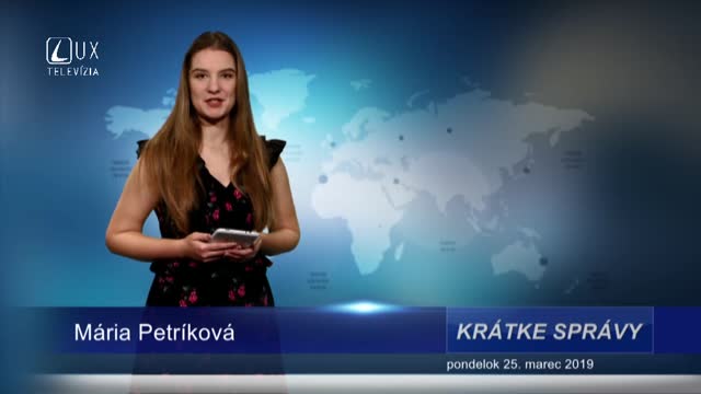 KRÁTKE SPRÁVY (25.3.2019)