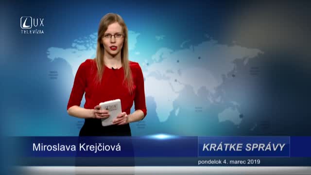 KRÁTKE SPRÁVY (4.3.2019)