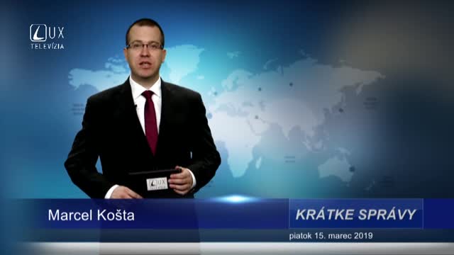 KRÁTKE SPRÁVY (15.3.2019)