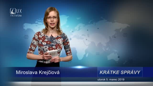 KRÁTKE SPRÁVY (5.3.2019)