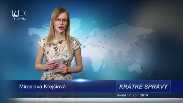 KRÁTKE SPRÁVY (17.4.2019)
