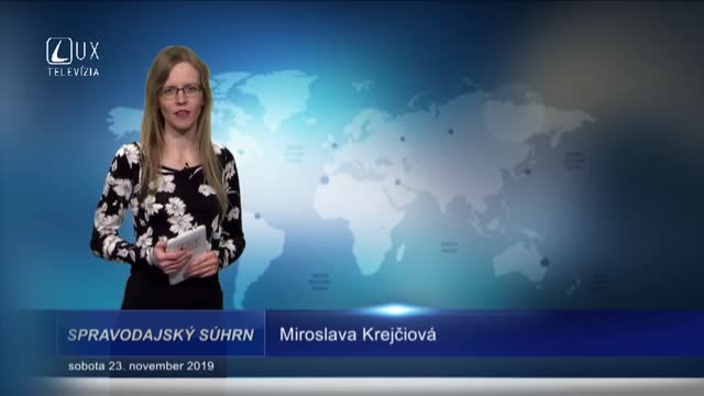 SPRAVODAJSKÝ SÚHRN (23.11.2019)