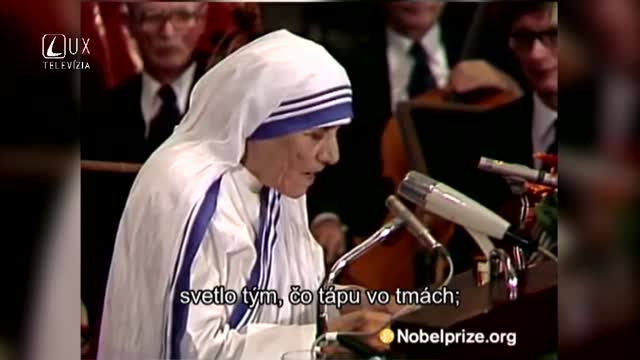 PRÍHOVORY (183) MATKA TEREZA