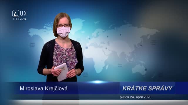 KRÁTKE SPRÁVY (24.4.2020)